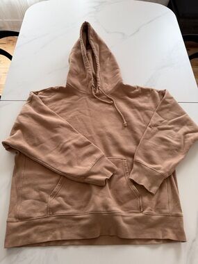 TNA woman Hoodie in Dusty Tan